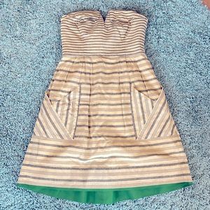 Anthropologie Maeve strapless dress 6